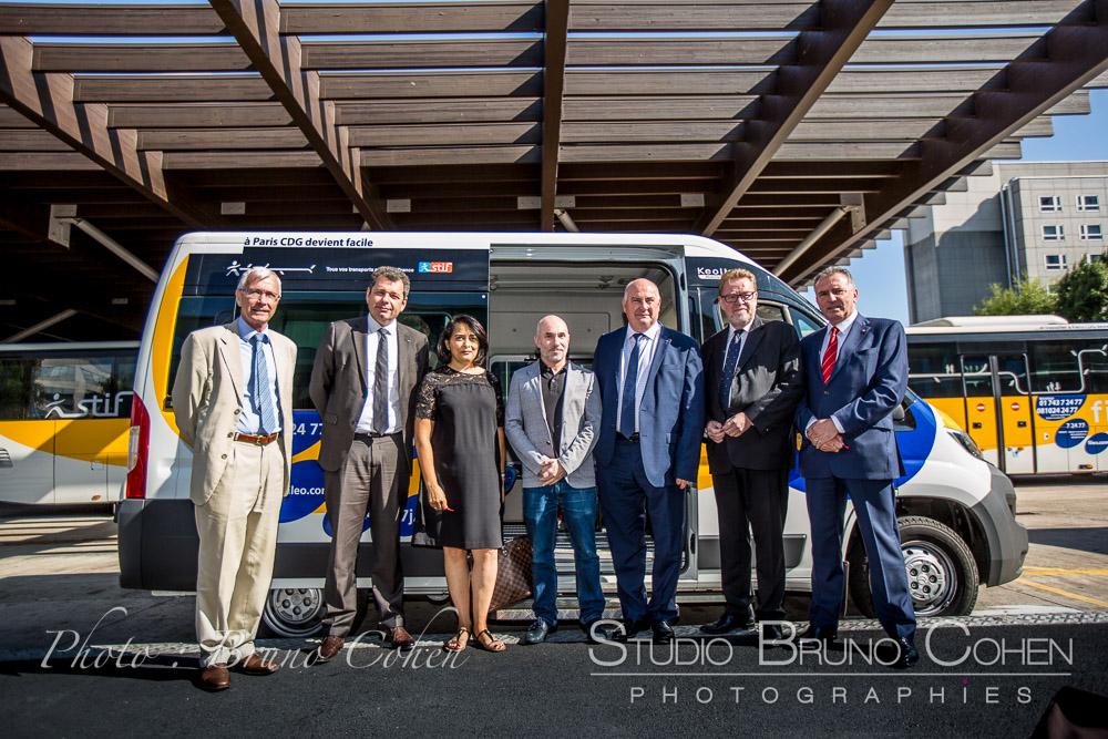groupe Keolis Aire France STIF reportage Roissy